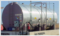 heated asphalt tanks