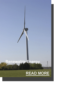 wind energy, solar energy construction